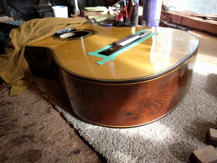 Howell Guitar # 480 - Masters Series No 13. Torres Ornate Model photograph 93